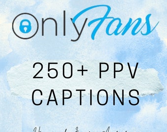 Más de 250 subtítulos para PPV de OnlyFans