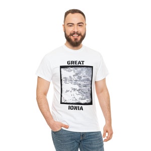 Tolles Ionia Map White T-Shirt