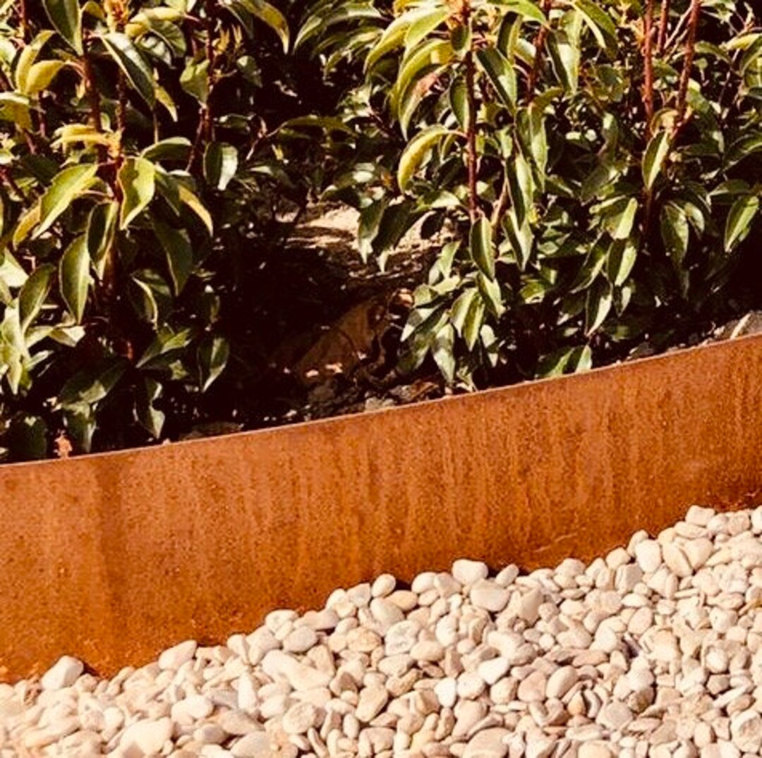 CORTEN STEEL EDGE Etsy