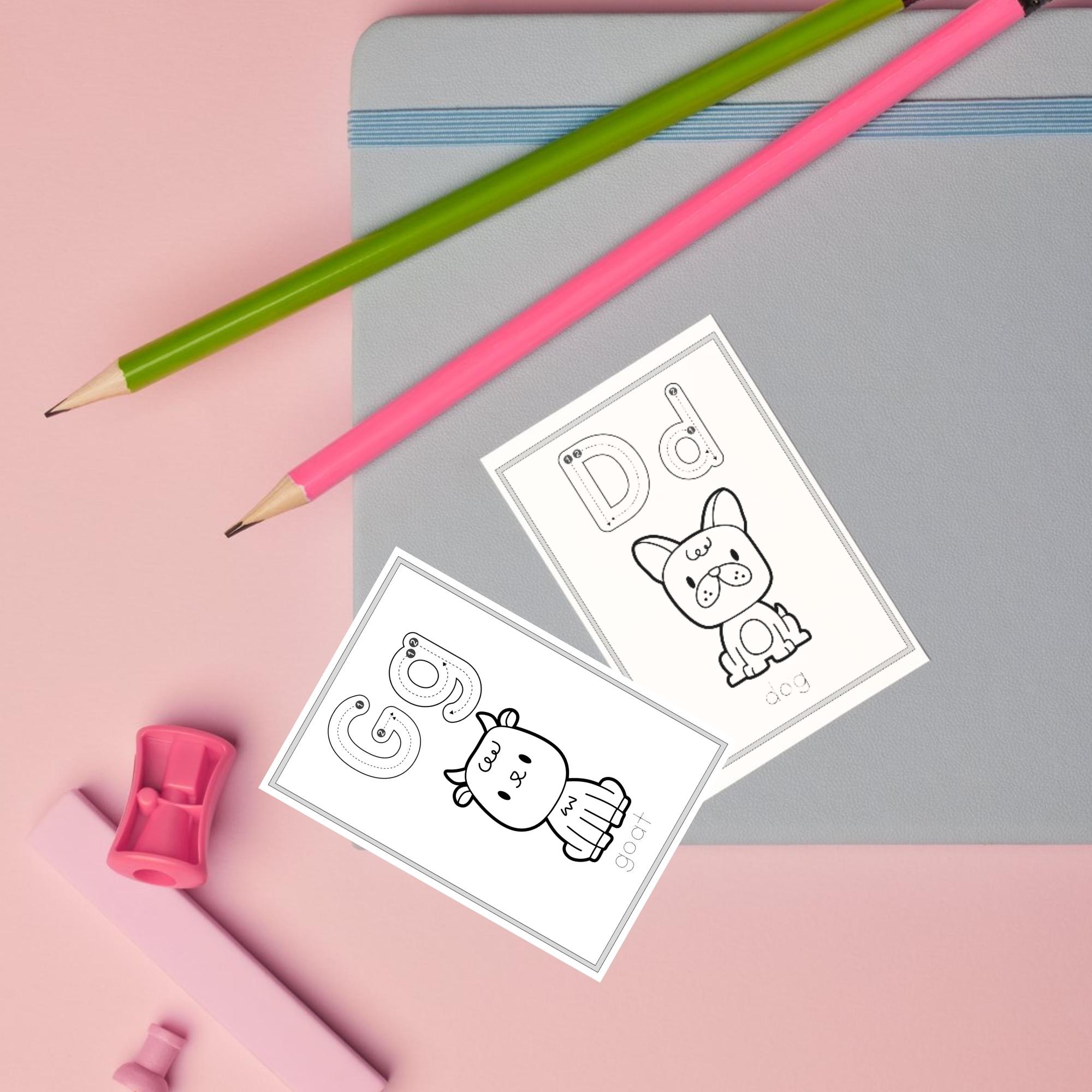 Animal Alphabet Coloring Book for Kids | ABC Learning & Tracing | Fun ...