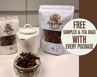 オーガニックスターアニス | ホールドライスパイス、料理・お茶用