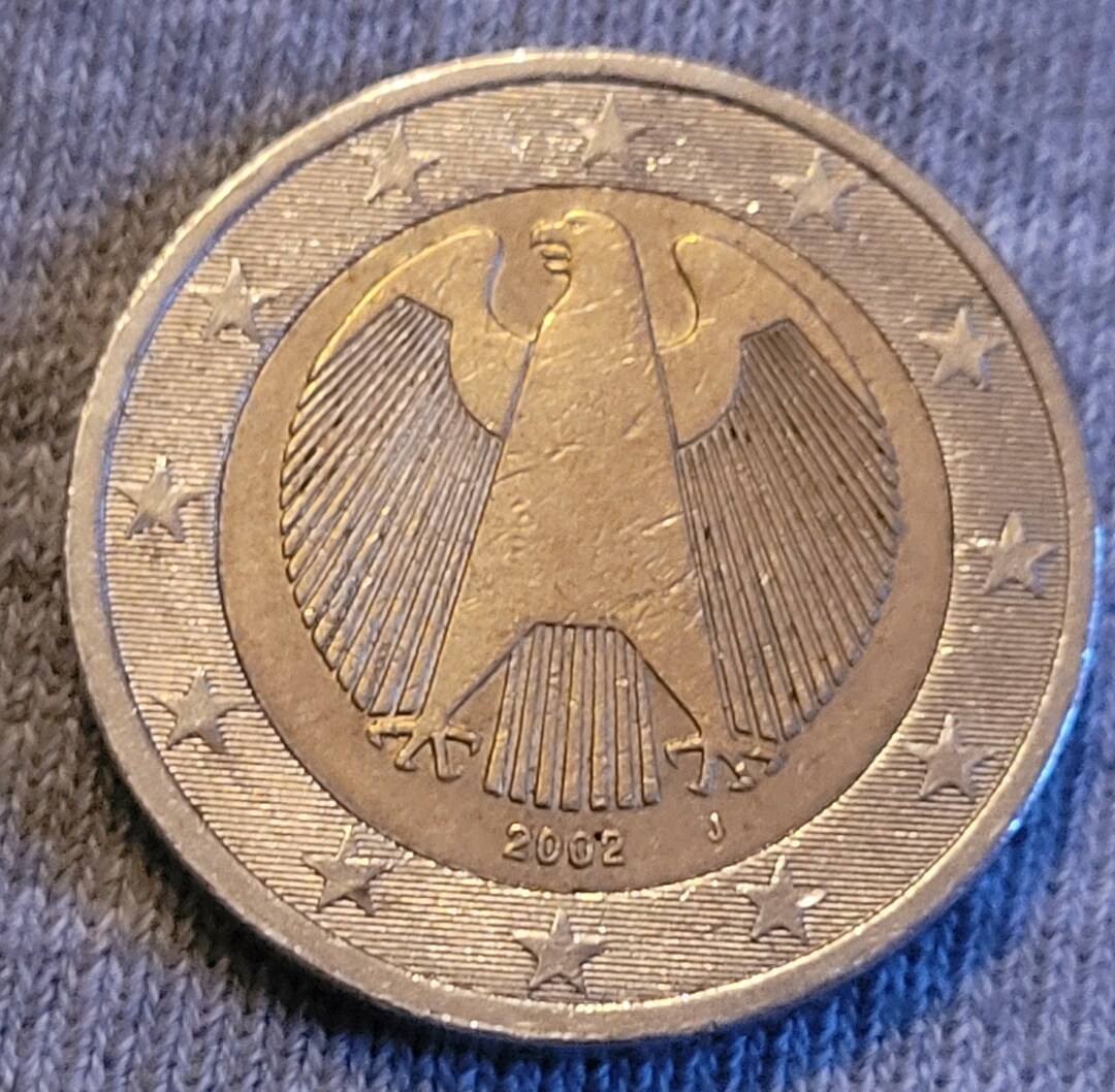 Rare 2 Euro Coin Germany J. Etsy