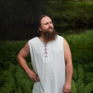 Linen men t-shirt. Summer linen t-shirt. Viking clothes. Viking style. Baltic style. Baltic men clothes. Baltic shirt. Gift for men