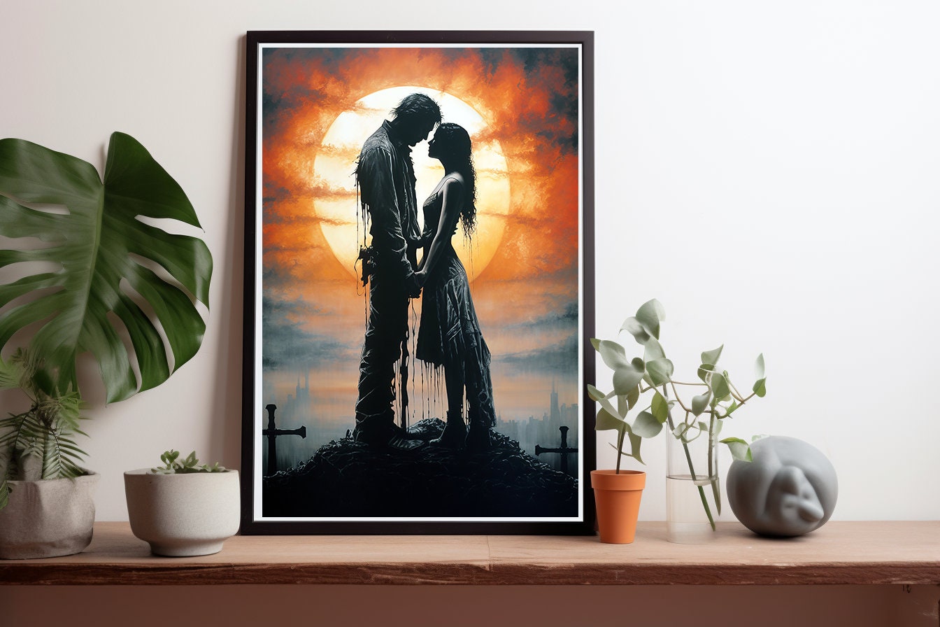 Liberator Love is Art Canvas and Paint Kit for Couples - Romantic