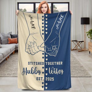 Personalized Couple Blankets Customized Couple Blankets are Suitable for Family Members Creative gifts Anniversary gifts