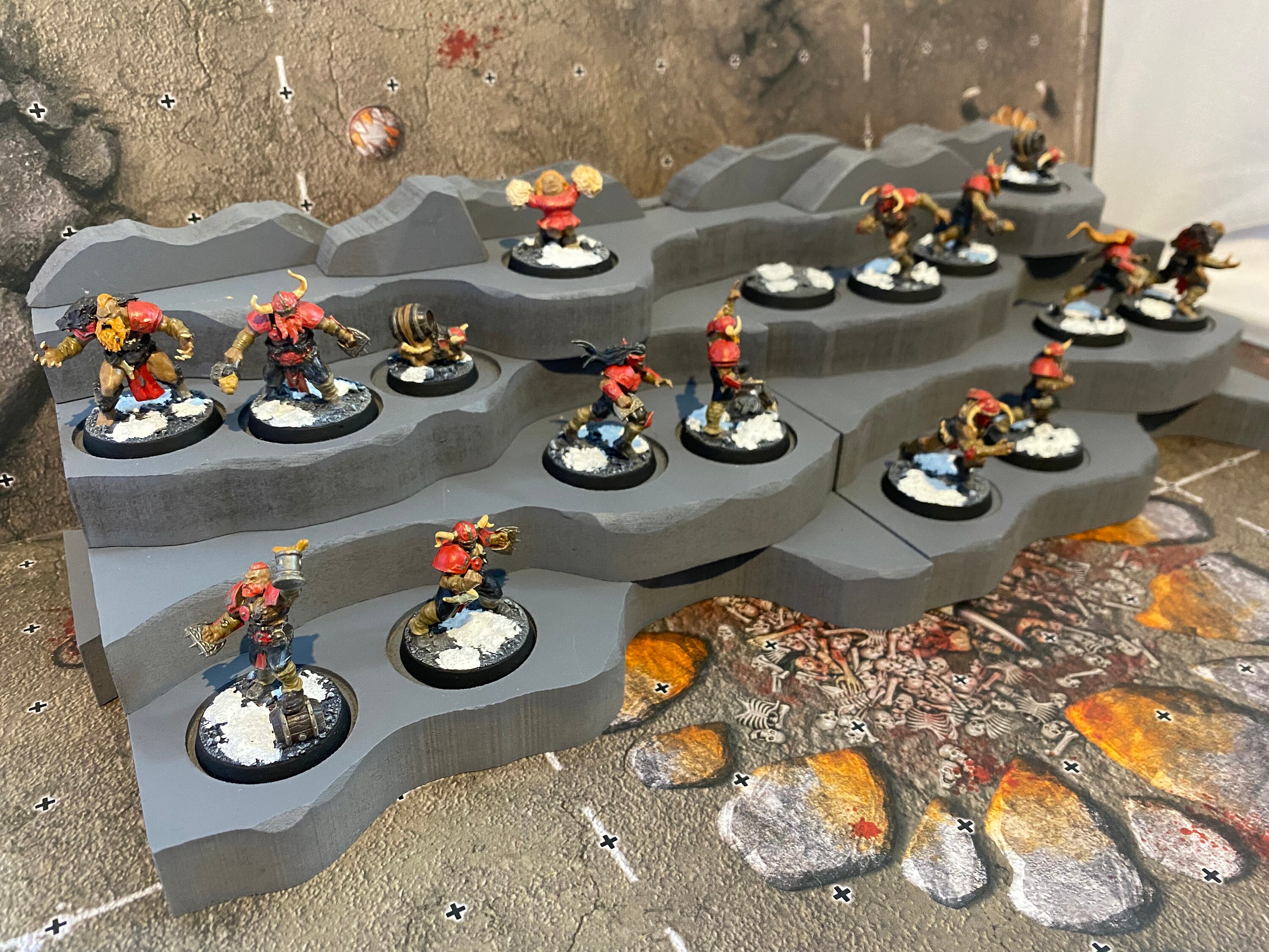 20 Socles Pour Miniatures 32mm En ABS - Idéaux Pour Figurines, Présentation Sur Bureau, Étagère Ou Vitrine