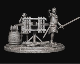Balista - Raven Twin MIniatures - Tabletop / Pathfinder / Dungeons & Dragons DnD / fantasy wargame