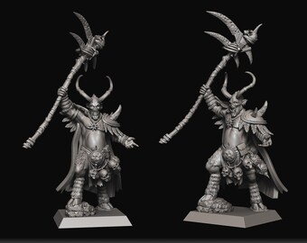Mongrel Shaman - Raven Twin MIniatures - Tabletop / Pathfinder / Dungeons & Dragons DnD / fantasy wargame
