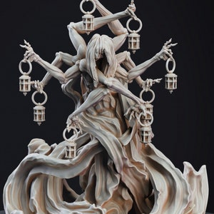 Lady of the Marsh Lights / Untote / Wargames / dnd / Tabletop Miniatur / Pathfinder / RPG / TTRPG