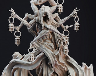 Lady of the marsh Lights / Undead / Wargames / dnd / tabletop miniature / pathfinder / RPG / TTRPG