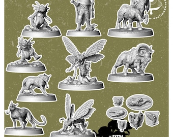Wild Wasteland - Post Apocaliptic Wargames - dnd - tabletop miniature - pathfinder - RPG | 32mm