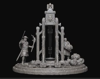 Trabuchet - Raven Twin MIniatures - Tabletop / Pathfinder / Dungeons & Dragons DnD / fantasy wargame