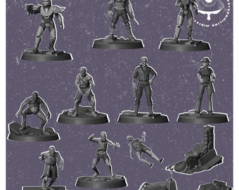 Necropolis - Post Apocaliptic Wargames - dnd - tabletop miniature - pathfinder - RPG | 32mm