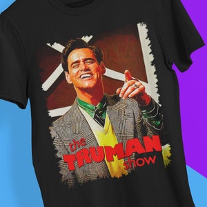 The Truman Show Shirt 90s Retro Movie Sweatshirt Jim Carrey Tshirt Cult  Classic Gift for Boyfriend