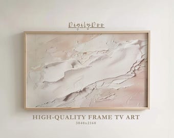 Abstract Textured Painting: Modern Frame TV Art (Digital Download)