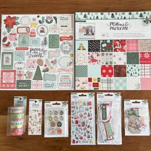 Crate Paper Story Teller Clothes Pins - Scrapbook Craft Planner Supplies