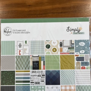 PinkFresh Studio - Simply The Best Collection - Paquet de 12 x 12 feuilles