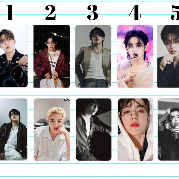 S. Coups Seventeen Photocards | You Pick | Seventeen Photocards | Choose Your Favorite