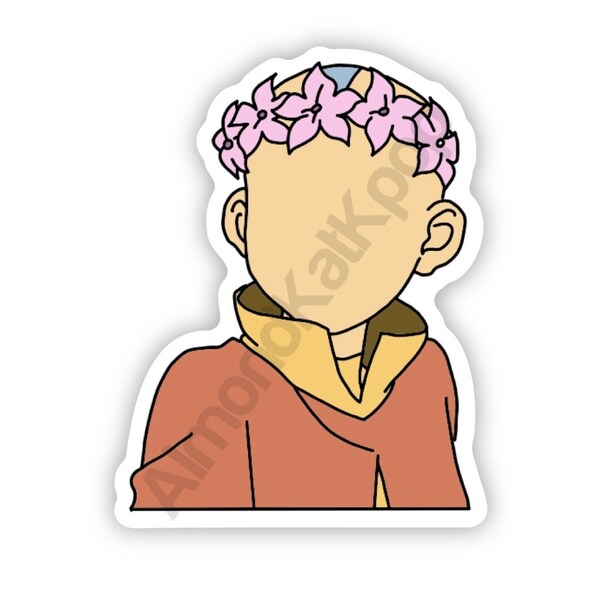 Aang Sticker | Avatar the Last Airbender | Avatar | Animation Gift