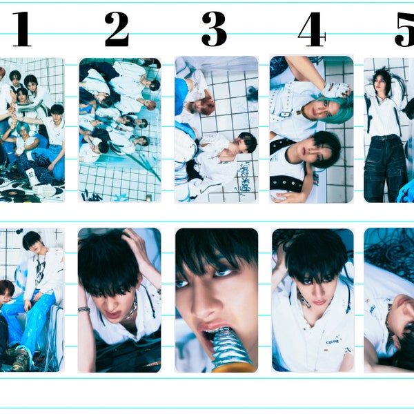 Rock Star Bathroom Teaser Stray Kids Photocards | You Pick | Stray Kids Photocards | Choose Your Favorite