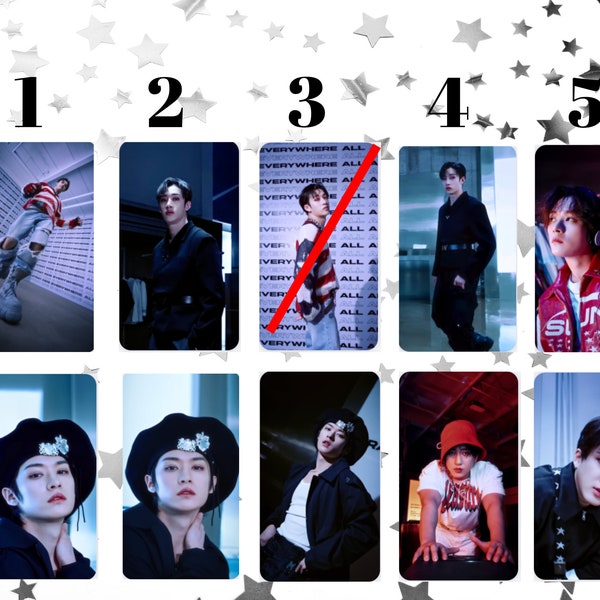 Stray Kids Get Lit Photocards | 5 Star | You Pick | Stray Kids Photocards | Choose Your Favorite