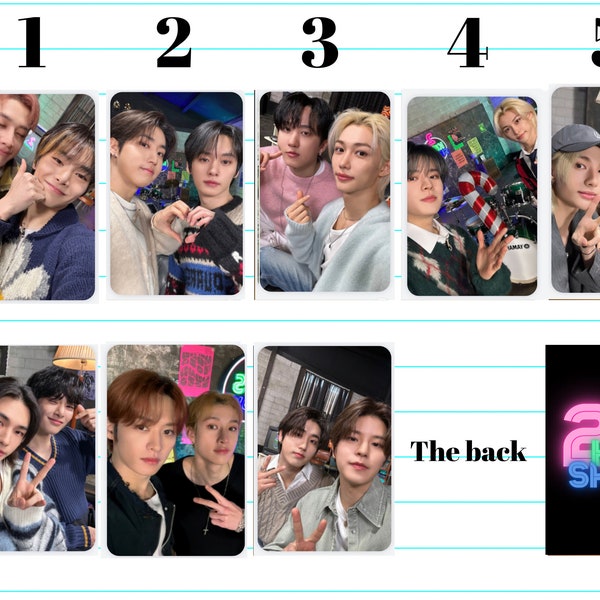 Stray Kids 2 Kids Show Photocards | Stray Kids Photocards | Choose Your Favorite | Kpop Gifts