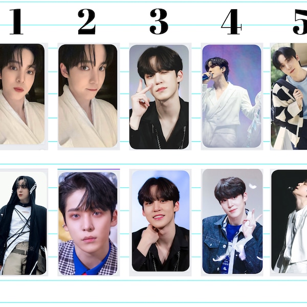 Yunho Ateez Photocards | You Pick | Ateez Photocards