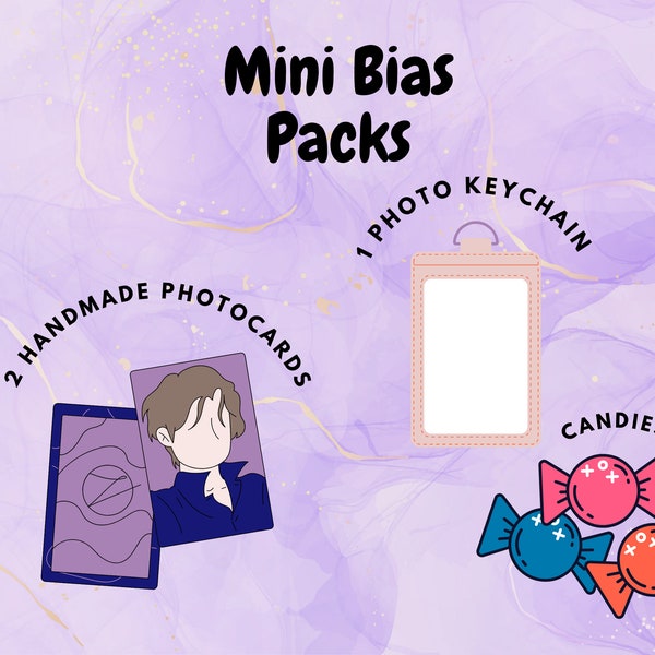 Mini Bias Pack | Kpop Bias Pack | Choose Your Favorite Group