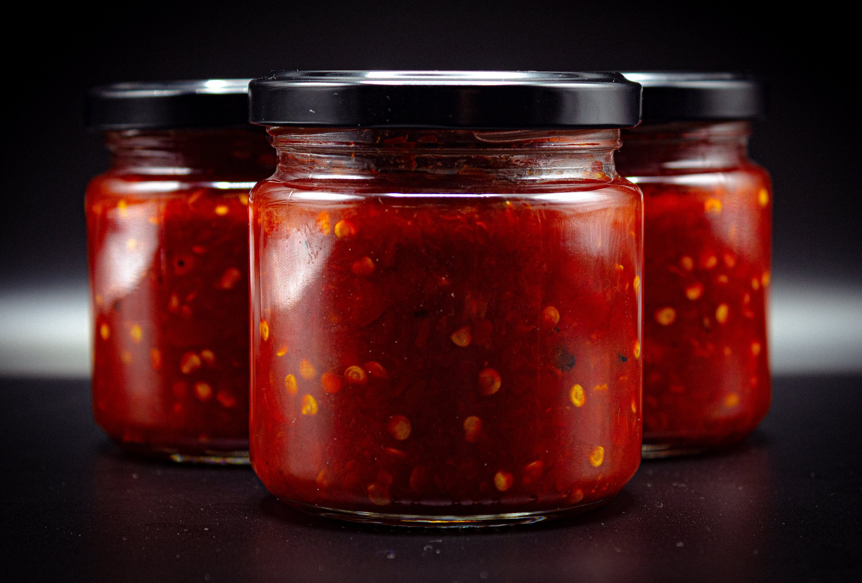 Hot pepper jam, homemade, great taste - 8oz, great for gifts