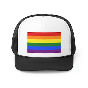 Rainbow Flag Trucker Hat: Show your Pride
