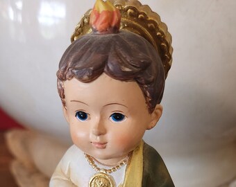 Figur, religiöse Vintage Saint Jude Miniatur Baby Sammlung Statue/Figurine