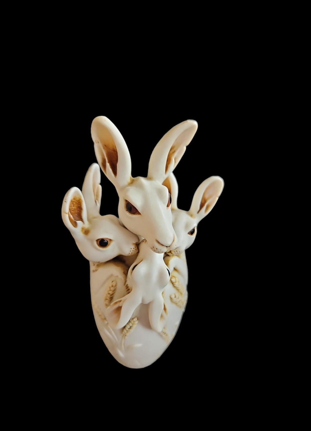 Harmony Kingdom ~ Artist Adam Binder ~ Good Hare Day Rabbits ~ #180 ...