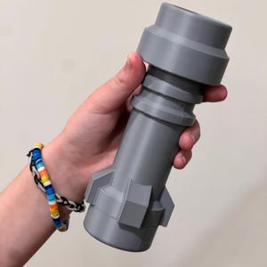 3D Printed Plastic Brick Inspired Lightsaber