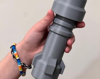 3D Printed Plastic Brick Inspired Lightsaber