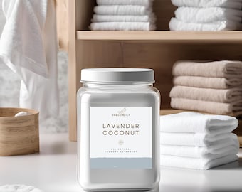 Handmade All Natural Laundry Detergent, Powder, Septic Safe, Biodegradable, Popular Laundry Detergent, Boutique Style