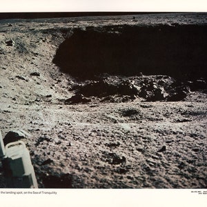 Moon Crater Nasa Photo