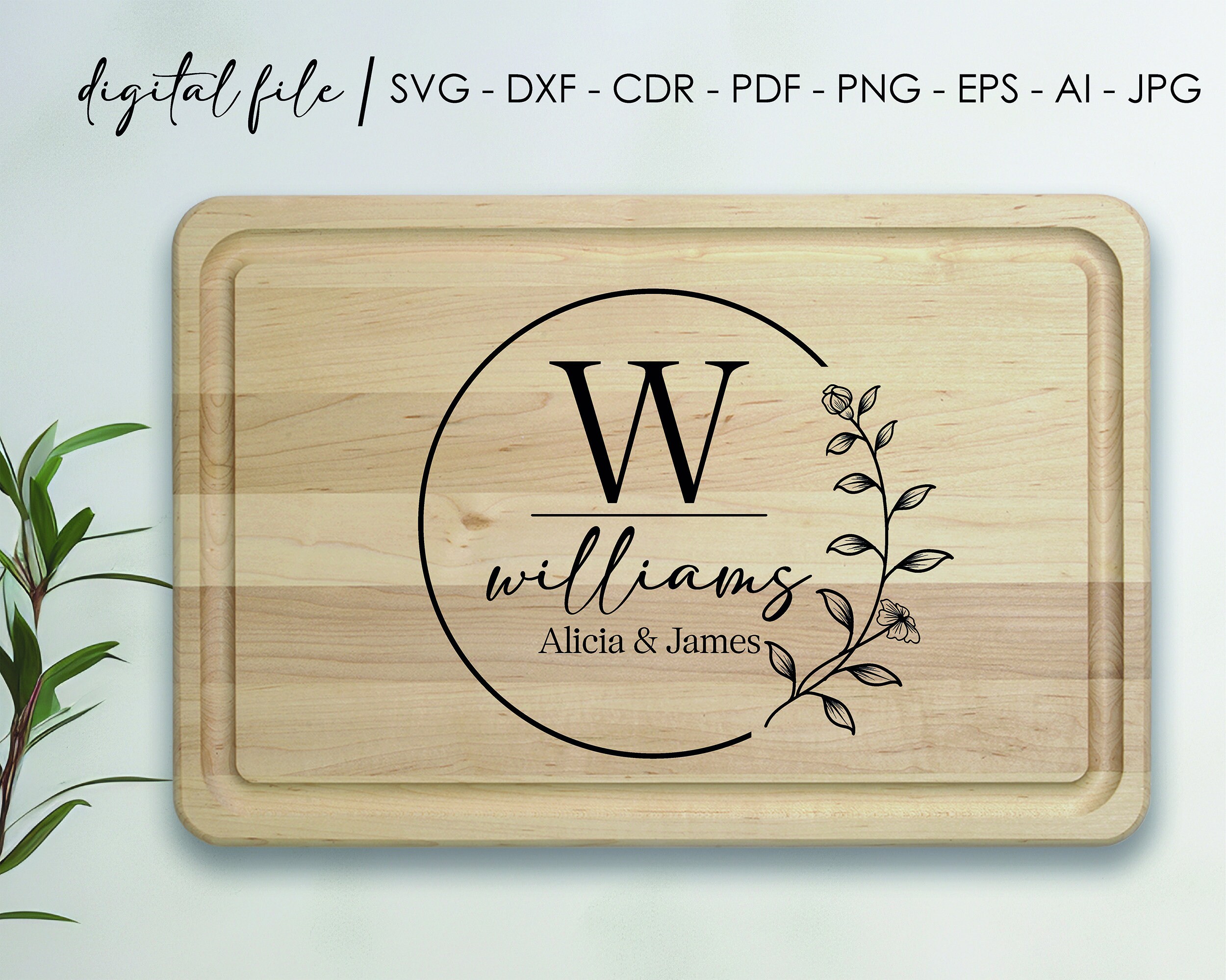 Charcuterie, SVG, Chopping Board Svg, Cutting Board, Last Name Svg ...