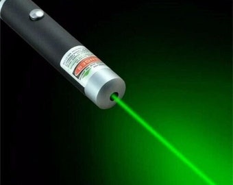 10mile Green Laser Pen Cat Pointer 1MW 532NM Lazer Strong Light Visible Beam UK