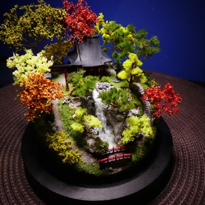 Miniature résine maison en bois artisanat mousse Terrarium Micro paysage  assemblé petite décoration jouets fée jardin bonsaï artisanat bricolage