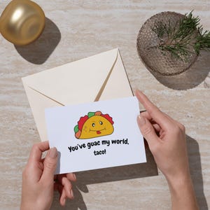 Taco Card Instant Download Funny Dirty Love Card Digital Download Valentine Card Printable Anniversary Card Naughty Card For Him