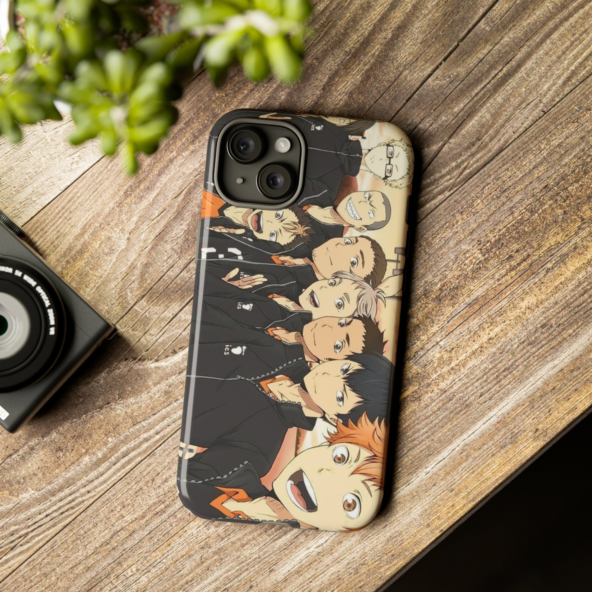 Giorno Haikyuu Wiki Manga Case for iPhone Silicone Cubre Anime