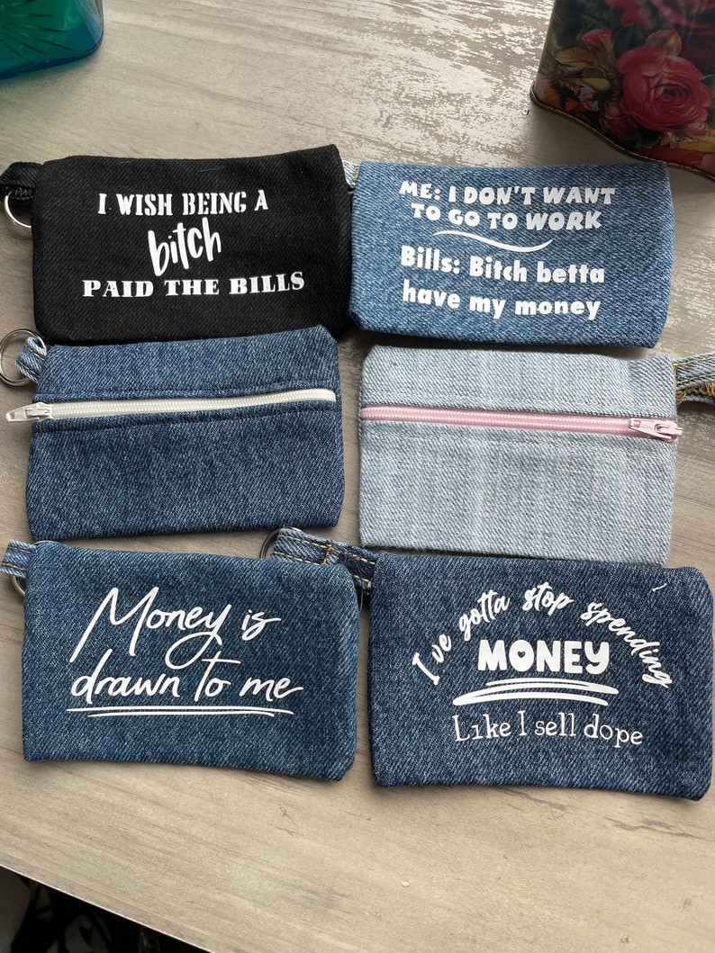 Custom Coin Purse/ Gift Card Holder Etsy