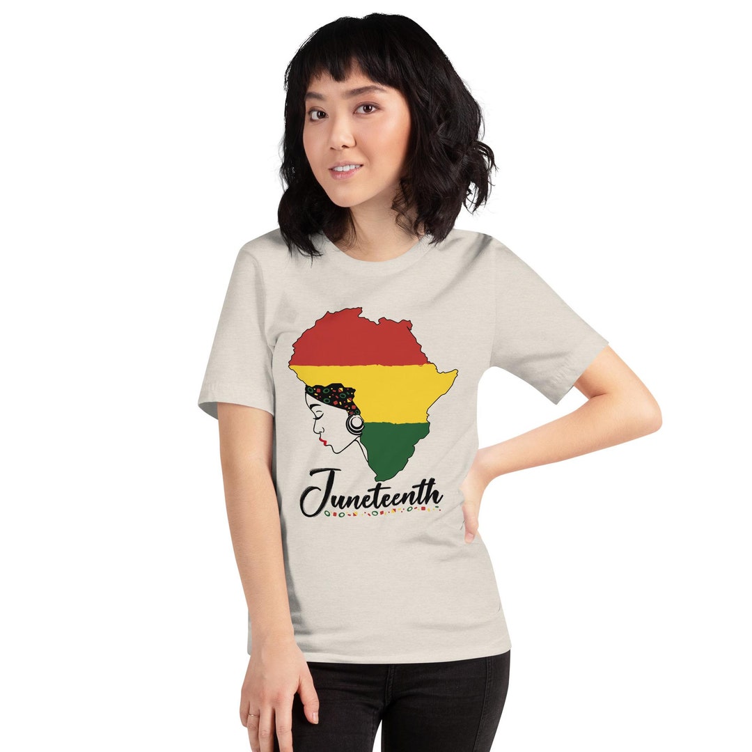 Awesome Messy Bun Juneteenth Celebrate 1865 June 19th Tie Dye - Celebrate Juneteenth - Kids T-Shirt
