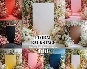 Maternity digital backdrop maternity floral background photoshop overlays studio portrait wedding backdrop floral backdrop gender reveal png