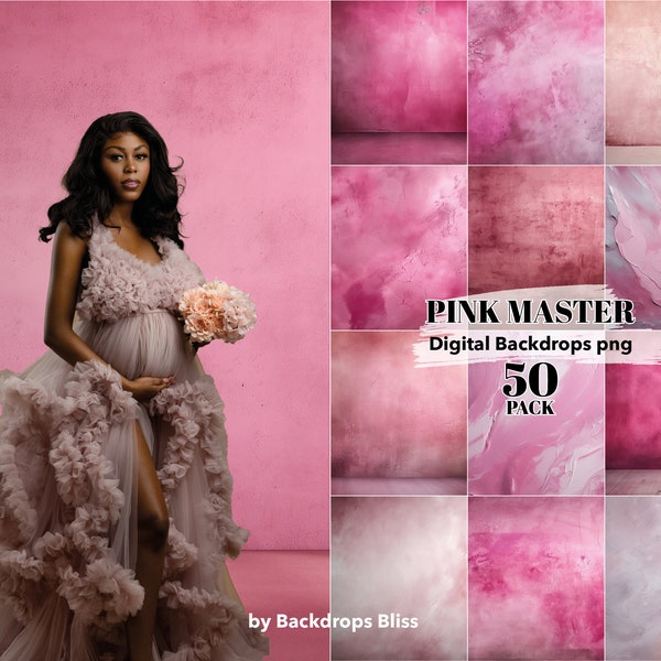 Pink Maternity old master background portrait photo studio pink fine art textures photoshop maternity digital backdrop woman Background girl