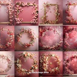 Maternity digital backdrop floral maternity backdrop light pink digital backdrop pink bundle family backdrop maternity backdrop baby girl 40 image 7