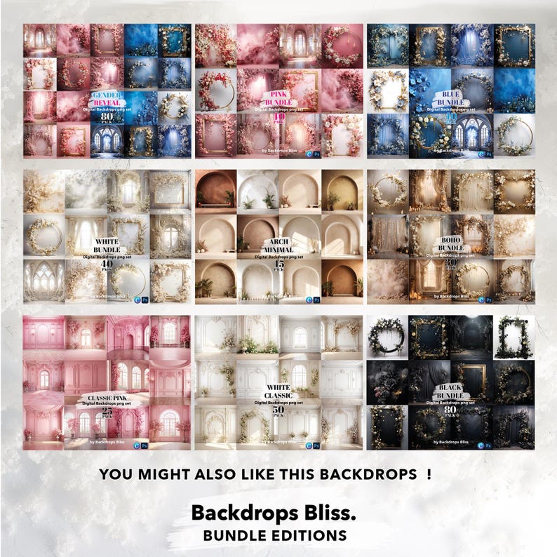 Digital Backdrop PNG Giant Bow Backdrop Red Backdrop Decor Overlay ...