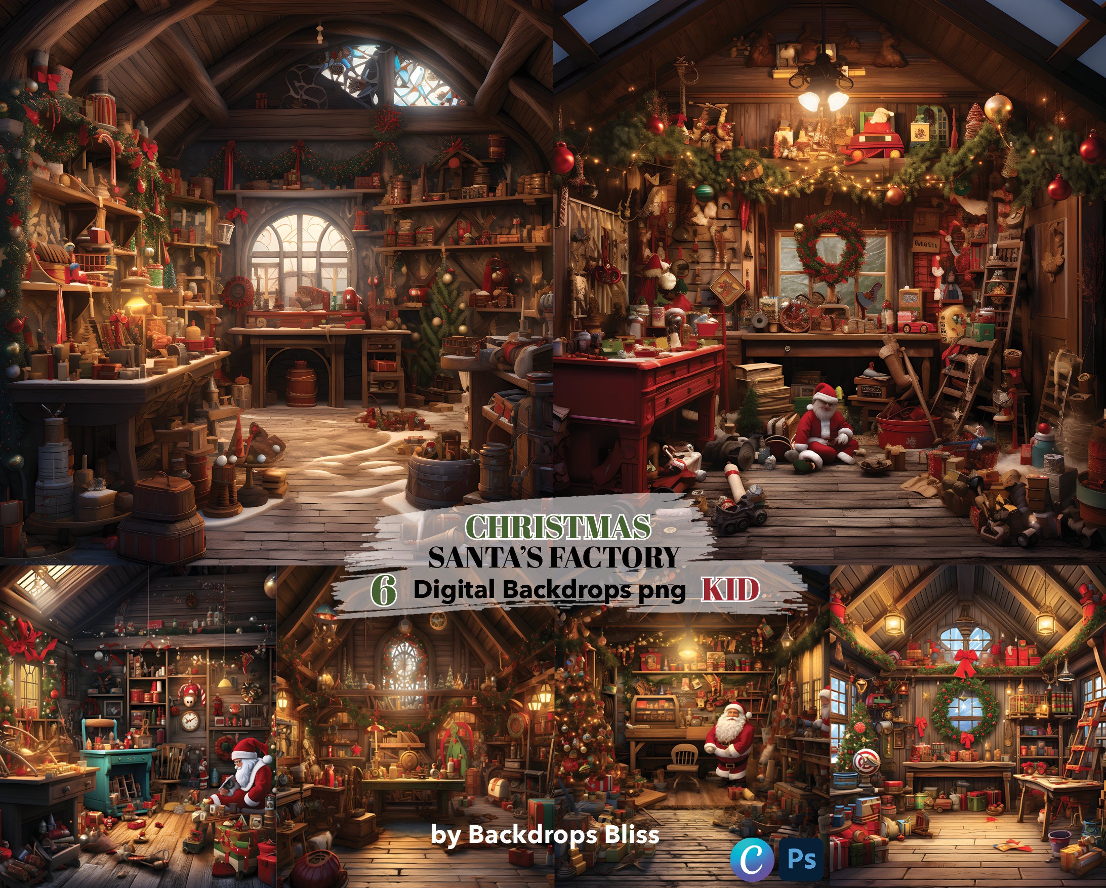 Santa's factory shop