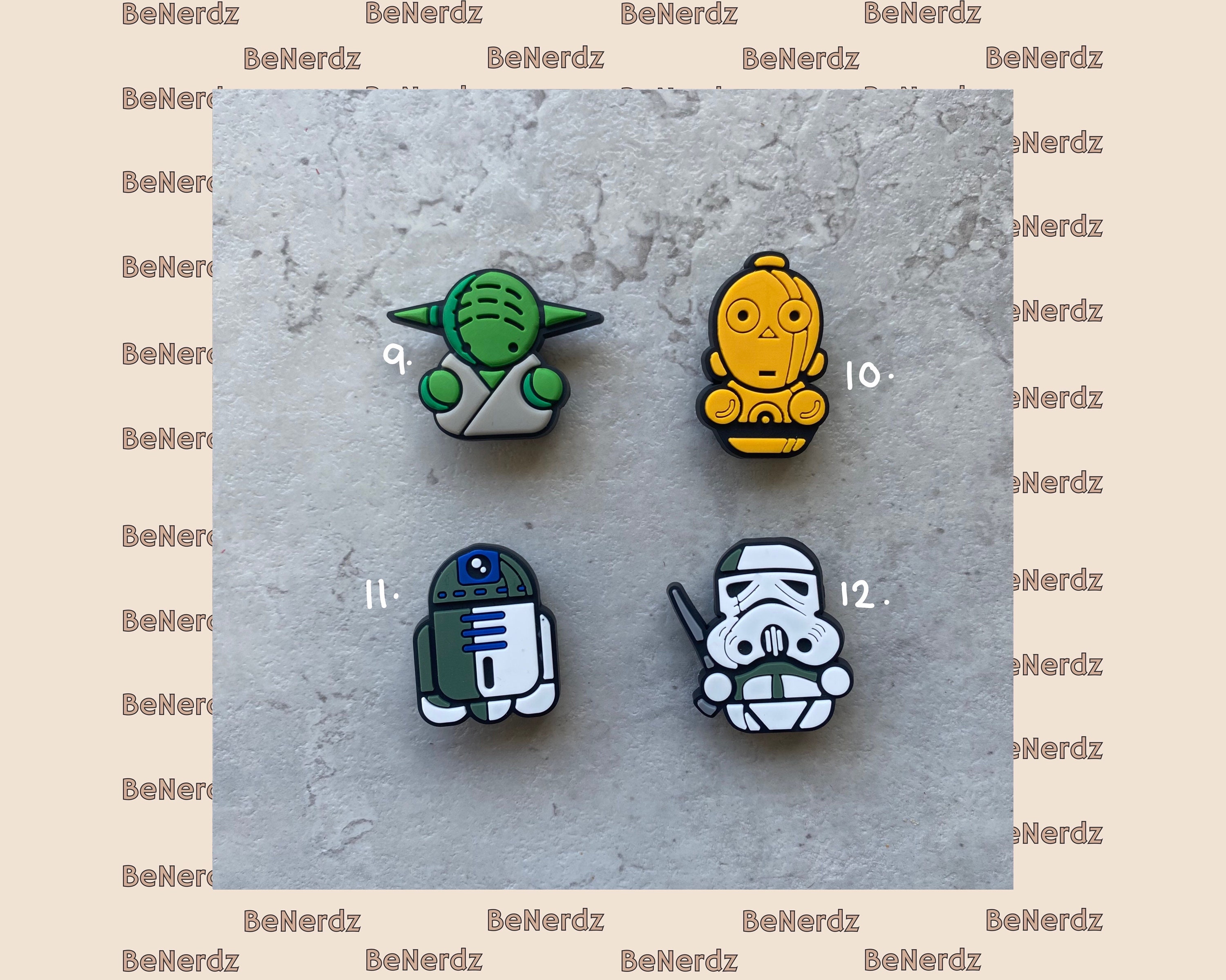 Baby Yoda Grogu Star Wars Inspired Croc Charm Jibbitz Etsy UK