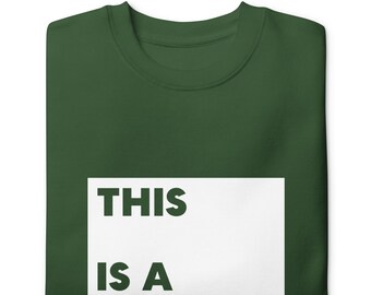 Sudadera polar Common Sense, suéter gráfico unisex